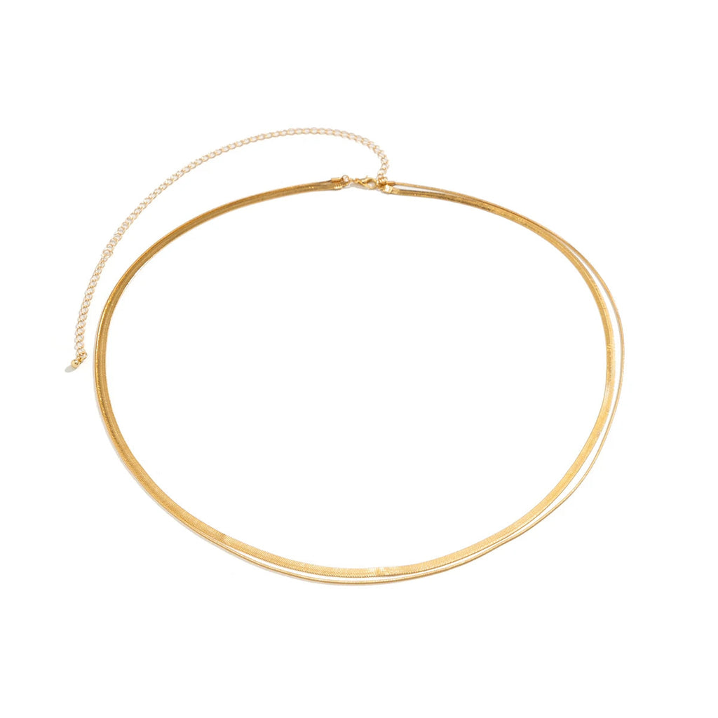 Ingemark Sexy Flat Snake Chain Waist Belly Belt